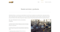 Desktop Screenshot of excavacionesangulo.com